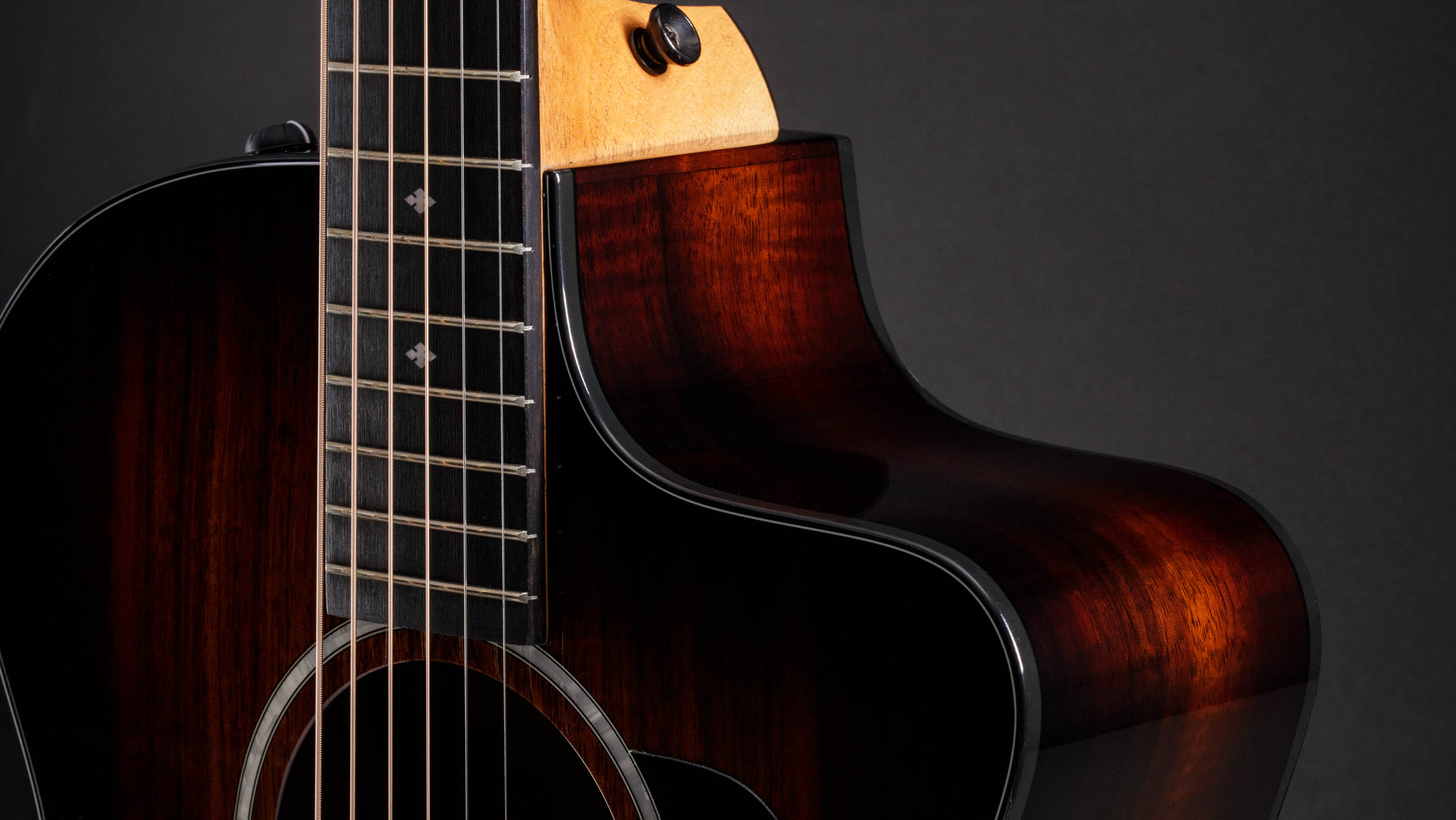 224ce-K DLX Hawaiian Koa Acoustic-Electric Guitar | Taylor Guitars